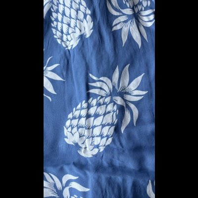 画像3: CUSHMAN ハワイアンシャツ パイナップル柄　クッシュマン　　SAX/WHITE