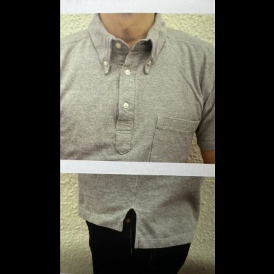 画像17: CUSHMAN(クッシュマン）SEED STITCH B.D POLO  MIXGRAY NAVY WHITE PINK GREEN