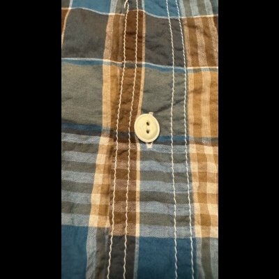 画像6: CUSHMAN 　クッシュマン　SHIRRING CHECK WORK SHIRTS  TURQUOISE/BROWN