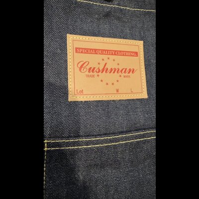 画像3: CUSHMAN クッシュマン 13.5oz XX DENIM SHOULDER BAG   DENIM