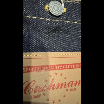 画像4: CUSHMAN クッシュマン 13.5oz XX DENIM SHOULDER BAG   DENIM