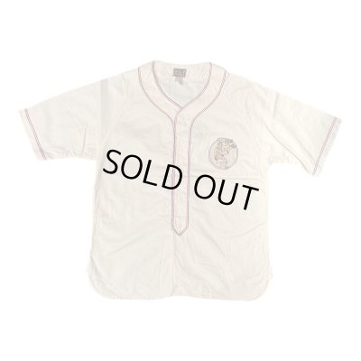 画像2: CUSHMANクッシュマン BASEBALL SHIRT   OFF  OLIVE