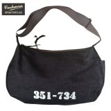 CUSHMAN クッシュマン　CANVAS MESSENGER BAG　キャンバスメッセンジャーバッグ　13oz DENIM