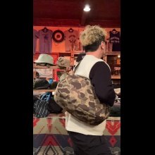 他の写真1: CUSHMAN クッシュマン　CANVAS MESSENGER BAG　キャンバスメッセンジャーバッグ　DUCK HUNTER CAMO