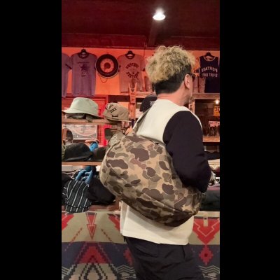 画像8: CUSHMAN クッシュマン　CANVAS MESSENGER BAG　キャンバスメッセンジャーバッグ　DUCK HUNTER CAMO