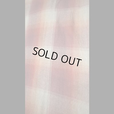 画像6: CUSHMAN クッシュマン　RAYON OMBRE CHECK SHIRT    WINE/GRAY