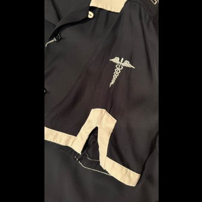 画像8: CUSHMAN クッシュマン　RAYON BOWLING SHIRT  OKINAWA　レーヨンボーリングシャツ