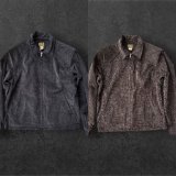 CUSHMAN(クッシュマン）MIX COUDUROY BLOUSON JACKET 　MIX BLACK /MIX BROWN