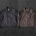 画像1: CUSHMAN(クッシュマン）MIX COUDUROY BLOUSON JACKET 　MIX BLACK /MIX BROWN (1)