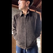 他の写真2: CUSHMAN(クッシュマン）MIX COUDUROY BLOUSON JACKET 　MIX BLACK /MIX BROWN