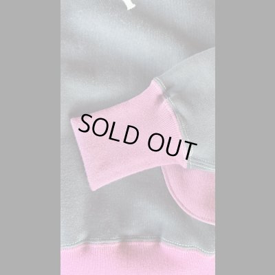 画像5: CUSHMAN(クッシュマン）BOXING　POCKET TWO TONE SWEAT PARKA  ＢＬＡＣＫ／ＷＩＮＥ