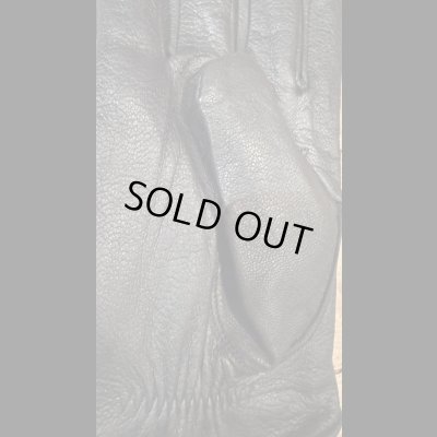 画像3: CUSHMAN(クッシュマン）DEER SKIN KILLER GLOVE   BLACK