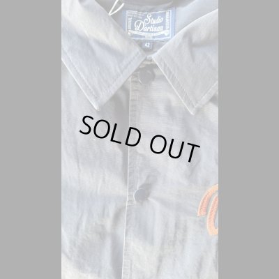 画像5: STUDO D' ARTISAN　COACH JACKET ステュディオ.ダ.ルチザン　６０/４０　クロスコーチジャケット　NAVY