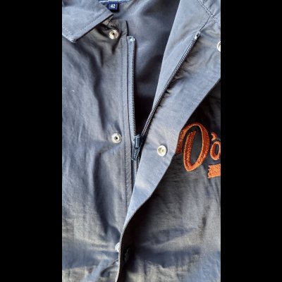 画像7: STUDO D' ARTISAN　COACH JACKET ステュディオ.ダ.ルチザン　６０/４０　クロスコーチジャケット　NAVY