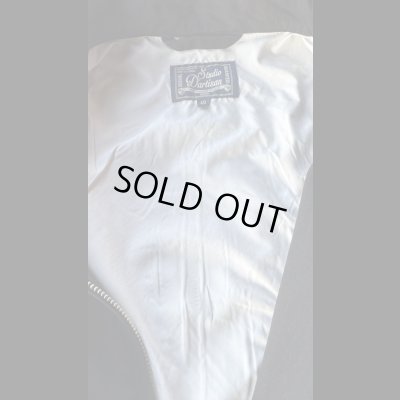 画像8: STUDO D' ARTISAN　 ステュディオ.ダ.ルチザン　スーベニアジャケット　ブラック