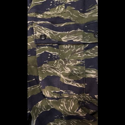画像6: phillip66 ３０周年記念CUSHMAN（クッシュマン）COSMO　ＰＩＬＥ CARGO　ＳＷＥＡＴ　PANTS　　TIGER CAMO