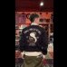 画像9: CUSHMAN(クッシュマン）SWEAT SOUVENIR JACKET  ブラック／クリーム (9)