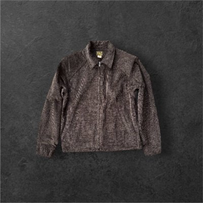 画像9: CUSHMAN(クッシュマン）MIX COUDUROY BLOUSON JACKET 　MIX BLACK /MIX BROWN