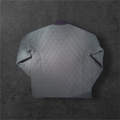 画像2: CUSHMAN(クッシュマン）QUILTING FREEZER JACKET    BLUE GRAY