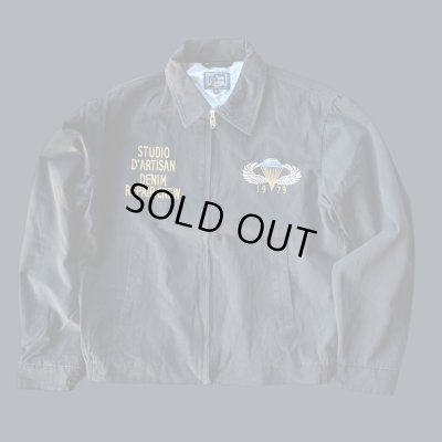 画像2: STUDO D' ARTISAN　 ステュディオ.ダ.ルチザン　スーベニアジャケット　ブラック