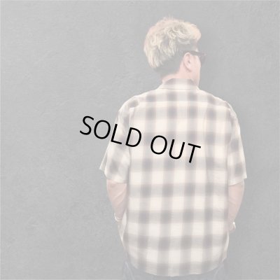 画像6: CUSHMAN クッシュマン　 OMBRE CHECK SHIRT    BROWN/WHITE