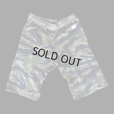 画像2: CUSHMAN（クッシュマン）ＭＩＮＩ　ＰＩＬＥ　ＳＷＥＡＴ　ＳＨＯＲＴＳ　スウェットショートパンツ　タイガーカモ