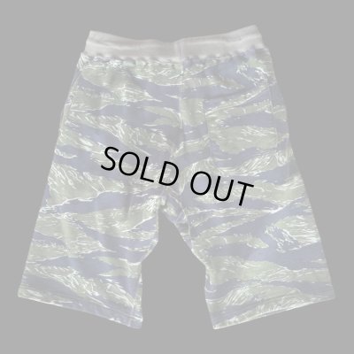 画像3: CUSHMAN（クッシュマン）ＭＩＮＩ　ＰＩＬＥ　ＳＷＥＡＴ　ＳＨＯＲＴＳ　スウェットショートパンツ　タイガーカモ