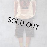 CUSHMAN（クッシュマン）ＭＩＮＩ　ＰＩＬＥ　ＳＷＥＡＴ　ＳＨＯＲＴＳ　スウェットショートパンツ　タイガーカモ