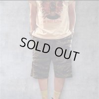 CUSHMAN（クッシュマン）ＭＩＮＩ　ＰＩＬＥ　ＳＷＥＡＴ　ＳＨＯＲＴＳ　スウェットショートパンツ　タイガーカモ
