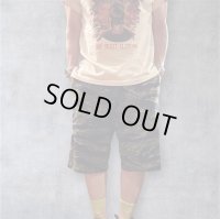 CUSHMAN（クッシュマン）ＭＩＮＩ　ＰＩＬＥ　ＳＷＥＡＴ　ＳＨＯＲＴＳ　スウェットショートパンツ　タイガーカモ