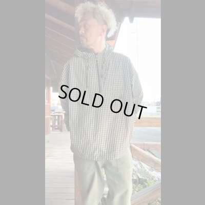 画像9: GYPSY&SONS ESTEL CHECK DEW PARKA BLACK ブラック