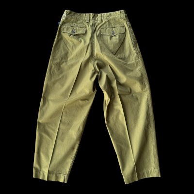 画像2: GYPSY＆SONS　N52 FRENCH CHINO　　　OLIVE GREEN　　KHAKI