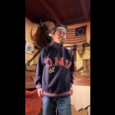 画像8: GYPSY&SONS CHEER HALF JERSEY   NAVY ネイビー