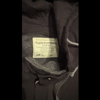 画像4: GYPSY&SONS 80 HIMALAYA HOODIE BLACK ブラック
