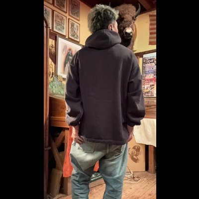 画像10: GYPSY&SONS 80 HIMALAYA HOODIE BLACK ブラック