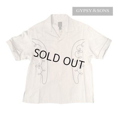 画像1: GYPSY＆SONS　EMBROID RODEO SHIRTS  IVORY