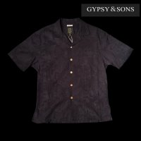 GYPSY＆SONS　HUNDRED TIGER SHIRTS  BLACK