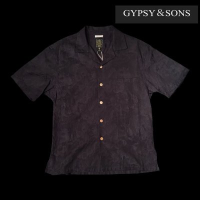 画像1: GYPSY＆SONS　HUNDRED TIGER SHIRTS  BLACK