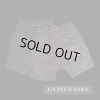 GYPSY＆SONS　HUNDRED TIGER SHORTS  KHAKI　　BLACK