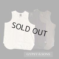GYPSY & SONS ジプシーアンドサンズ　BAGGY TANK TOP   OFF　BLACK