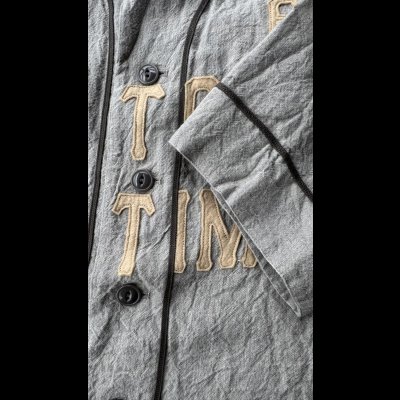 画像5: GYPSY＆SONS　O.T.BASE BALL SHIRTS　GRAY