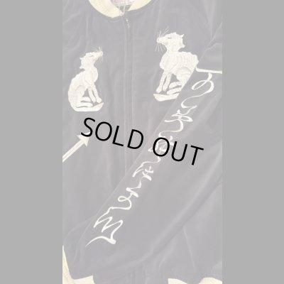 画像5: GYPSY & SONS ジプシーアンドサンズ　M.O.GOD SUKA JK(velveteen)   BLACK/WHITE