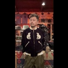 他の写真3: GYPSY & SONS ジプシーアンドサンズ　M.O.GOD SUKA JK(velveteen)   BLACK/WHITE