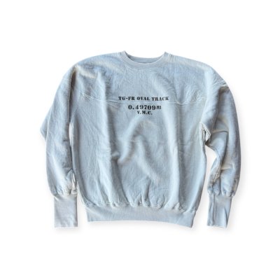 画像6: GYPSY & SONS ジプシーアンドサンズ 80 DERBY STENCIL SWEAT  BL/IVO/CHAR