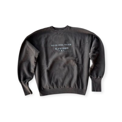 画像10: GYPSY & SONS ジプシーアンドサンズ 80 DERBY STENCIL SWEAT  BL/IVO/CHAR