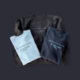 GYPSY & SONS ジプシーアンドサンズ　８０ DERBY STENCIL SWEAT  BL/IVO/CHAR