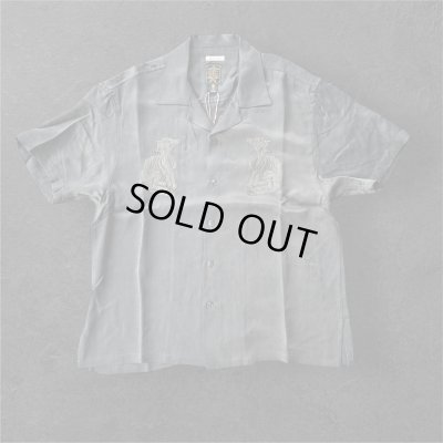 画像2: GYPSY＆SONS　M.O.G.ENBROID SUKA SHIRTS  CHARCOAL/BLACK