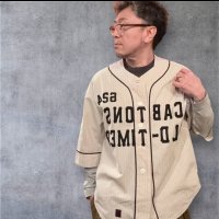 GYPSY＆SONS　O.T.BASE BALL SHIRTS　OFF　STRIPE