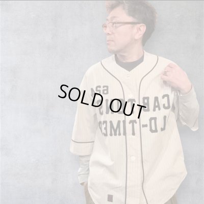 画像1: GYPSY＆SONS　O.T.BASE BALL SHIRTS　OFF　STRIPE