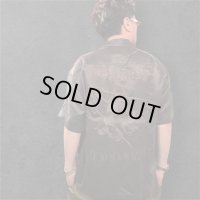 GYPSY＆SONS　M.O.G.ENBROID SUKA SHIRTS  CHARCOAL/BLACK